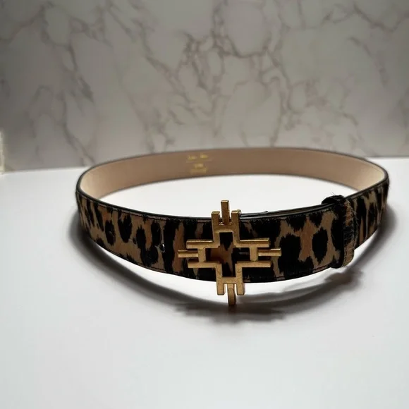 India Hicks | Accessories | India Hicks 5 Leopard Print Calf  display picture 1